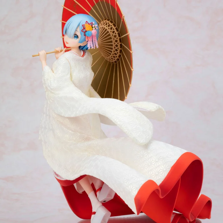Re:ZERO - Scale Figure - Rem (Shiromuku ver.)