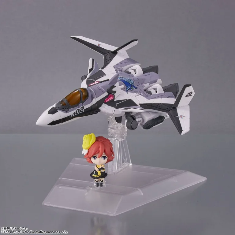 Macross Delta - TINY SESSION - VF-31F Siegfried (Messer Ihlefeld Use) with Kaname Buccaneer