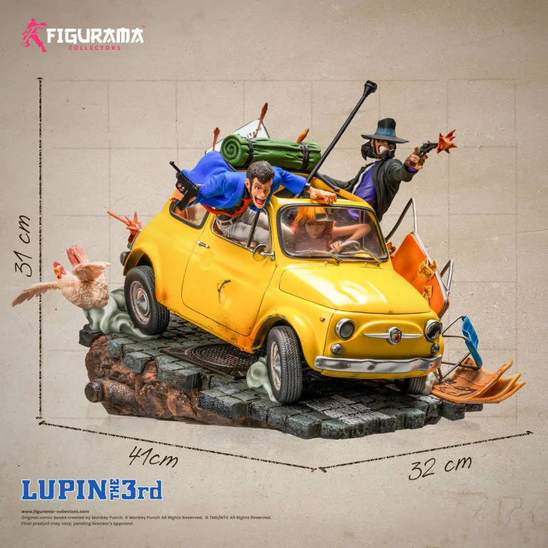 Lupin the Third - Elite Diorama - Lupin, Jigen & Fujiko