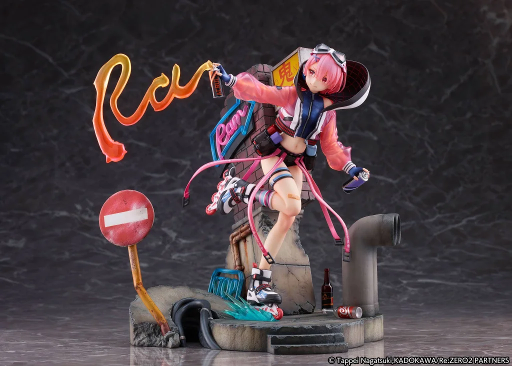 Re:ZERO - Scale Figure - Ram (Neon City Ver.)