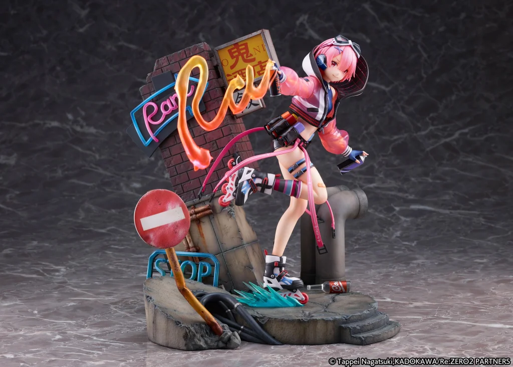 Re:ZERO - Scale Figure - Ram (Neon City Ver.)