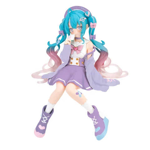 Produktbild zu Character Vocal Series - Noodle Stopper Figure - Miku Hatsune (Love Sailor Purple ver.)