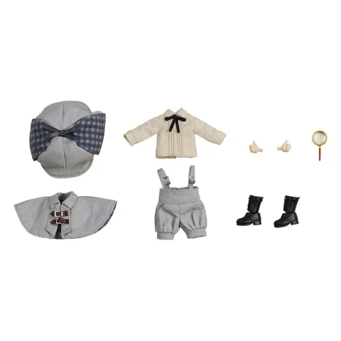 Produktbild zu Nendoroid Doll - Zubehör - Outfit Set: Detective - Boy (Gray)