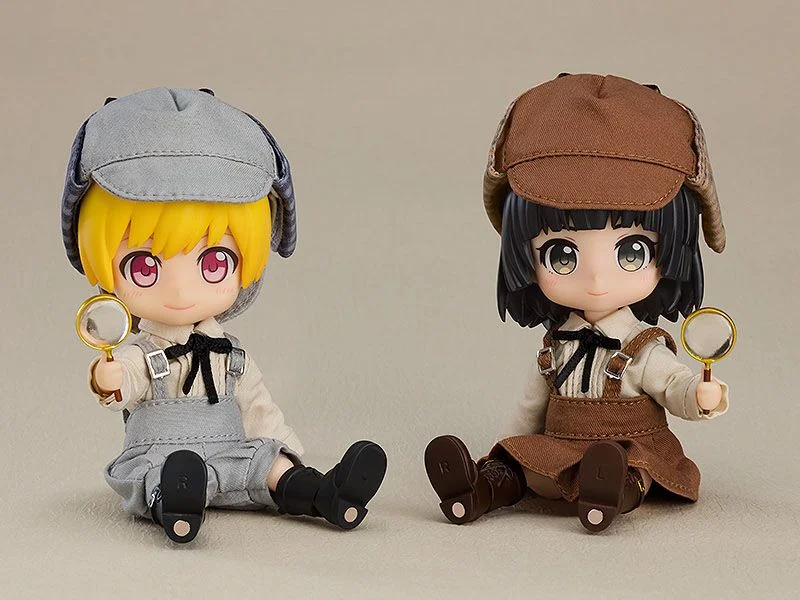 Nendoroid Doll - Zubehör - Outfit Set: Detective - Girl (Brown)