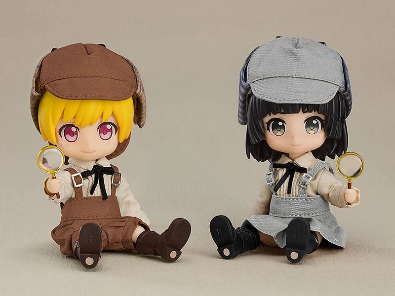 Nendoroid Doll - Zubehör - Outfit Set: Detective - Girl (Gray)