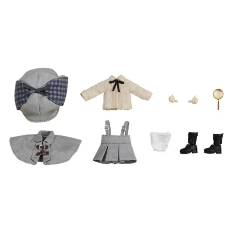 Produktbild zu Nendoroid Doll - Zubehör - Outfit Set: Detective - Girl (Gray)
