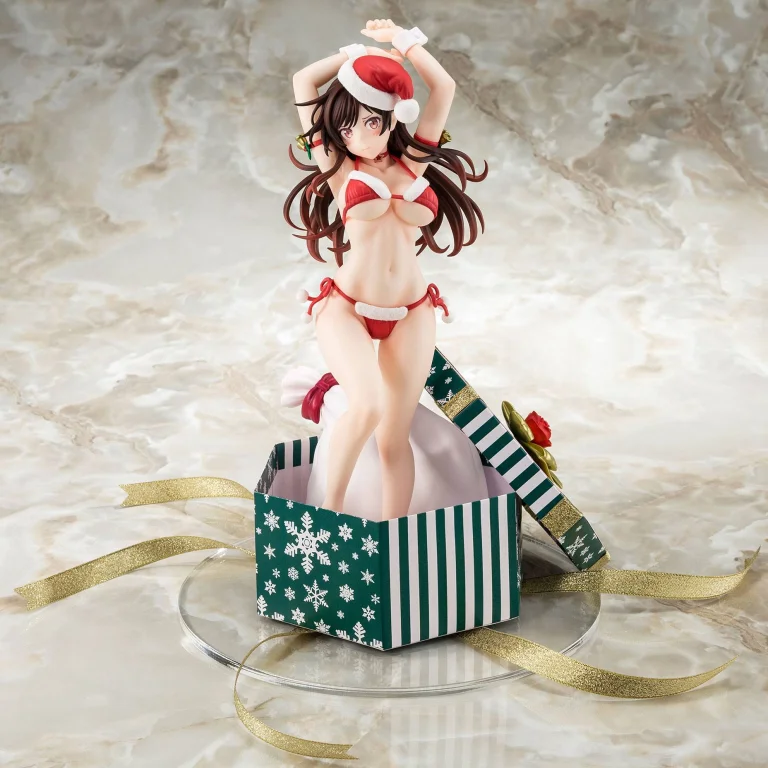 Rent-a-Girlfriend - Scale Figure - Chizuru Mizuhara (Santa Bikini de Fuwamoko 2nd Xmas ver.)