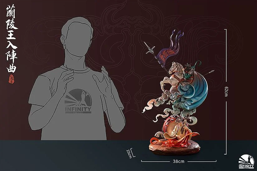 Original Character - Elegant Beauties Series - Prince Lanling in Battle