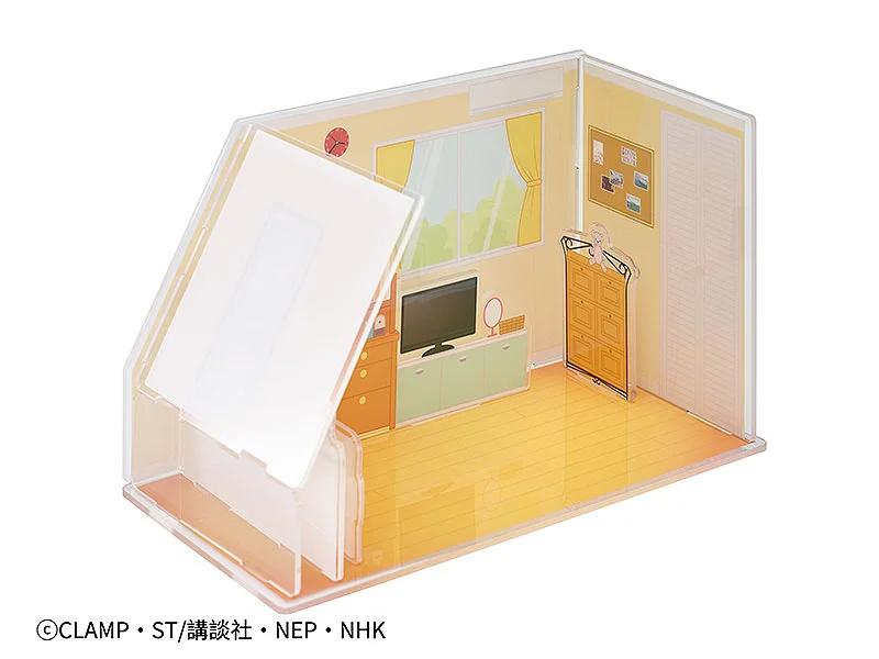 Cardcaptor Sakura - Acrylic Diorama Background - Sakura's Bedroom