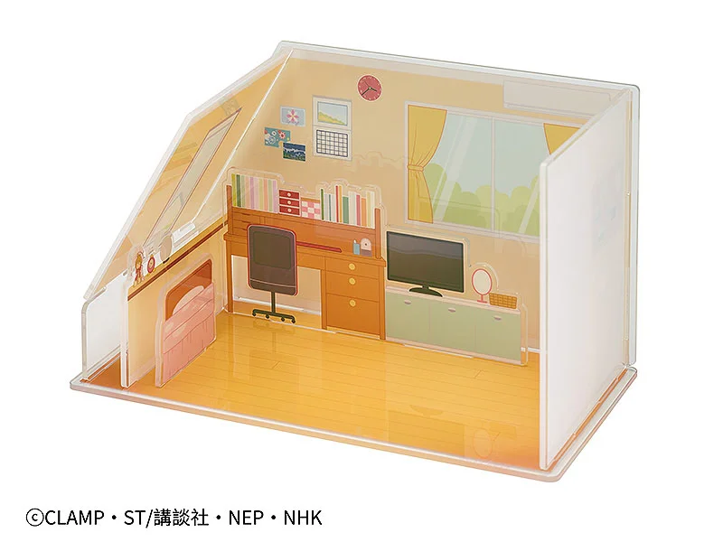 Cardcaptor Sakura - Acrylic Diorama Background - Sakura's Bedroom