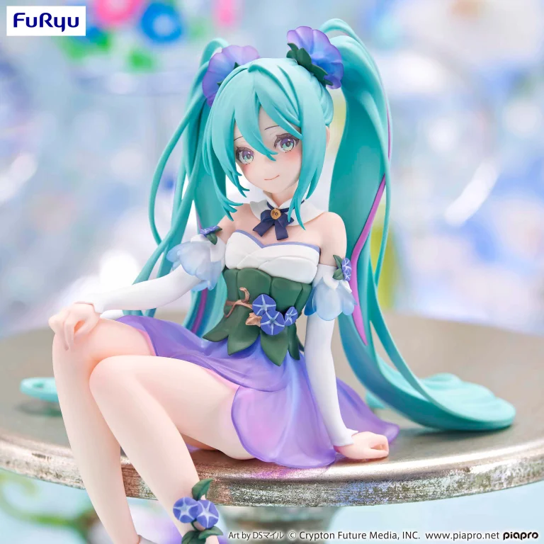 Character Vocal Series - Noodle Stopper Figure - Miku Hatsune (Flower Fairy Morning Glory)