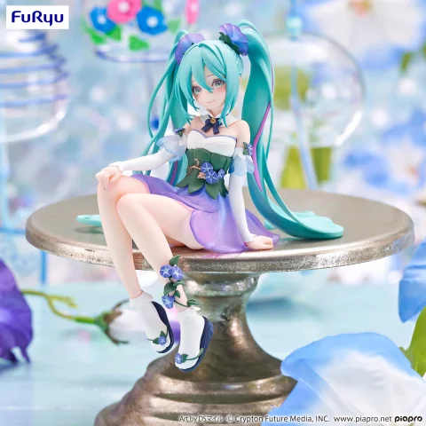 Produktbild zu Character Vocal Series - Noodle Stopper Figure - Miku Hatsune (Flower Fairy Morning Glory)