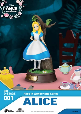 Produktbild zu Alice im Wunderland - Mini Diorama Stage - Alice