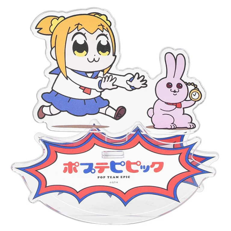 Pop Team Epic - Acrylic Stand - Popuko & Rabbit