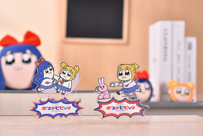 Pop Team Epic - Acrylic Stand - Popuko & Rabbit