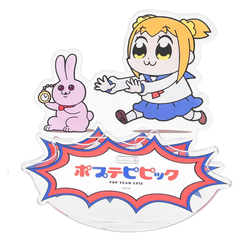 Pop Team Epic - Acrylic Stand - Popuko & Rabbit