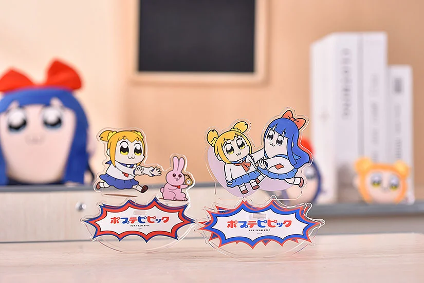 Pop Team Epic - Acrylic Stand - Popuko & Rabbit