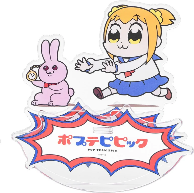 Pop Team Epic - Acrylic Stand - Popuko & Rabbit