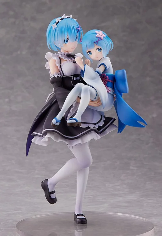 Re:ZERO - Scale Figure - Rem & Childhood Rem