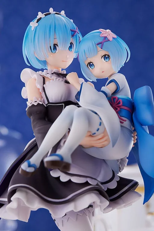 Re:ZERO - Scale Figure - Rem & Childhood Rem