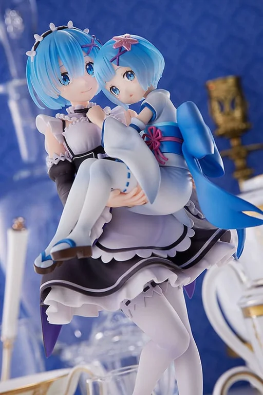 Re:ZERO - Scale Figure - Rem & Childhood Rem