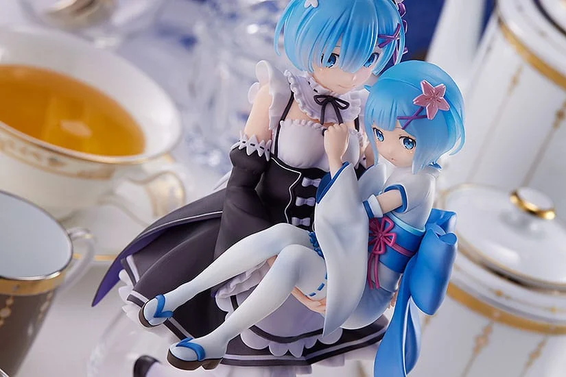 Re:ZERO - Scale Figure - Rem & Childhood Rem