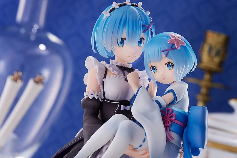 Re:ZERO - Scale Figure - Rem & Childhood Rem