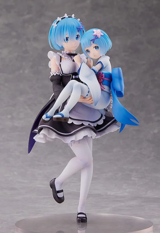 Re:ZERO - Scale Figure - Rem & Childhood Rem
