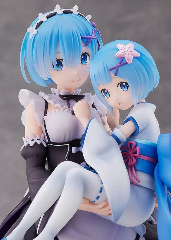 Re:ZERO - Scale Figure - Rem & Childhood Rem