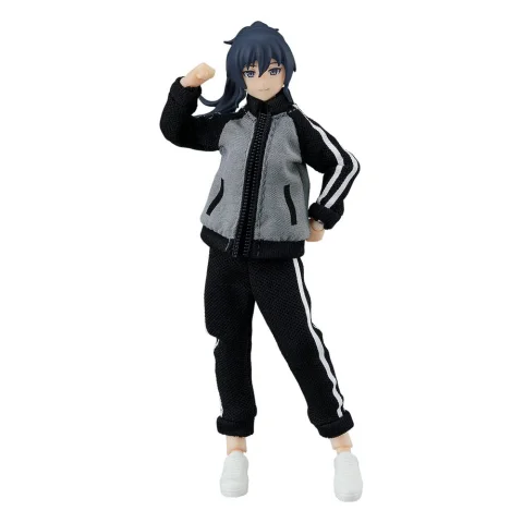 Produktbild zu figma Styles - figma - Female Body (Makoto) with Tracksuit + Tracksuit Skirt Outfit