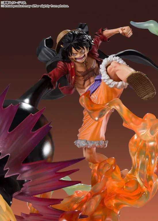 One Piece - FiguartsZERO - Ruffy (Extra Battle Red Roc)