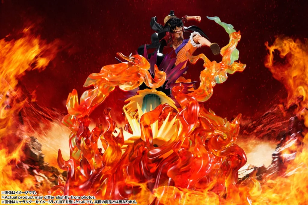 One Piece - FiguartsZERO - Ruffy (Extra Battle Red Roc)