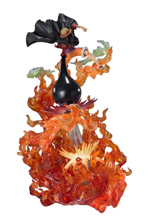 One Piece - FiguartsZERO - Ruffy (Extra Battle Red Roc)