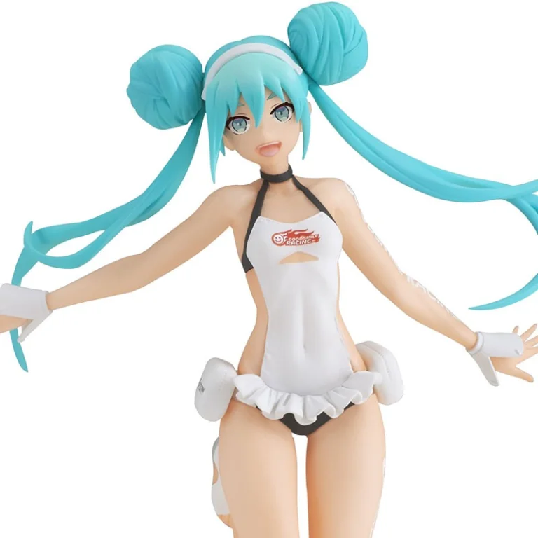 Character Vocal Series - Prize Figure - Miku Hatsune (Racing Miku 2022 Tropical Maid Ver.)