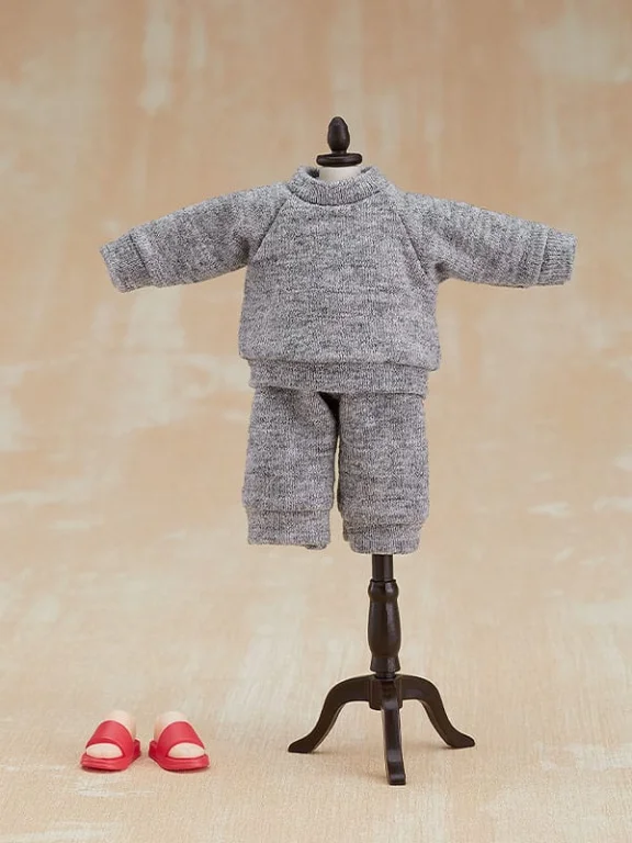 Nendoroid Doll - Zubehör - Outfit Set: Sweatshirt and Sweatpants (Gray)