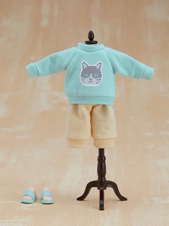 Nendoroid Doll - Zubehör - Outfit Set: Sweatshirt and Sweatpants (Light Blue)