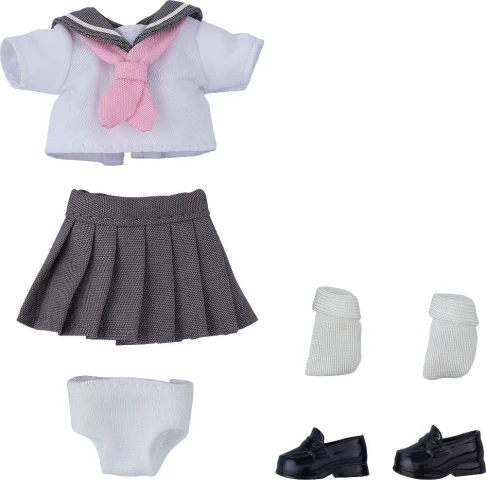 Produktbild zu Nendoroid Doll - Zubehör - Outfit Set: Short-Sleeved Sailor Outfit (Gray)