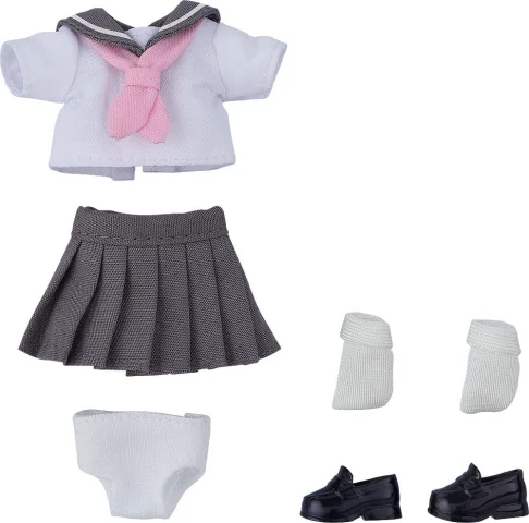 Produktbild zu Nendoroid Doll - Zubeh&ouml;r - Outfit Set: Short-Sleeved Sailor Outfit (Gray)