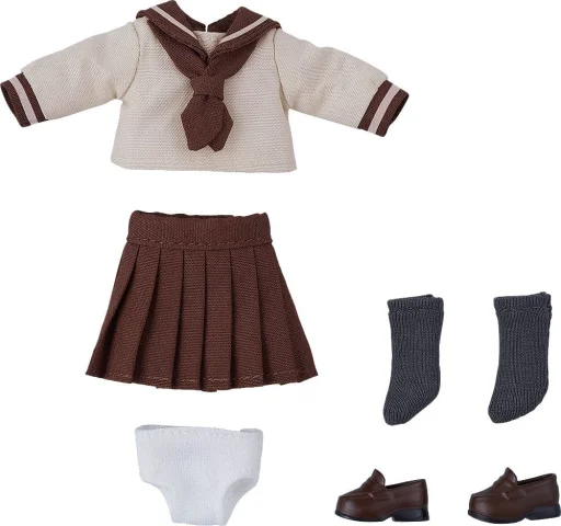 Produktbild zu Nendoroid Doll - Zubehör - Outfit Set: Long-Sleeved Sailor Outfit (Beige)