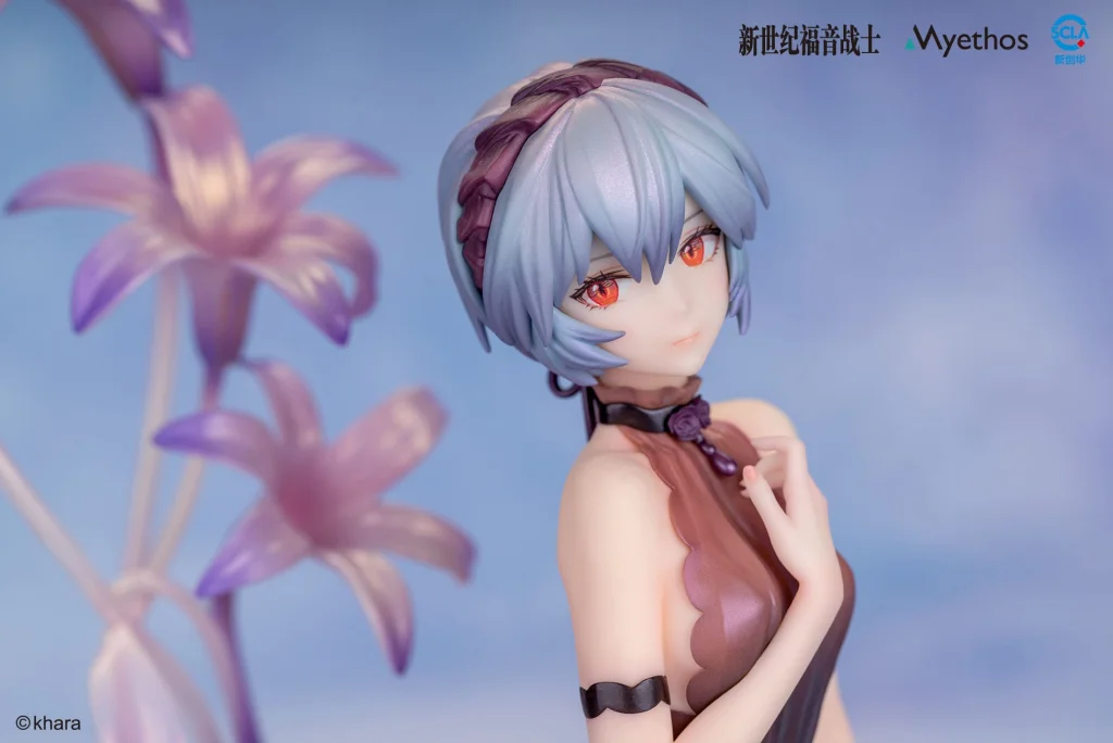 Evangelion - Scale Figure - Rei Ayanami (Whisper of Flower Ver.)