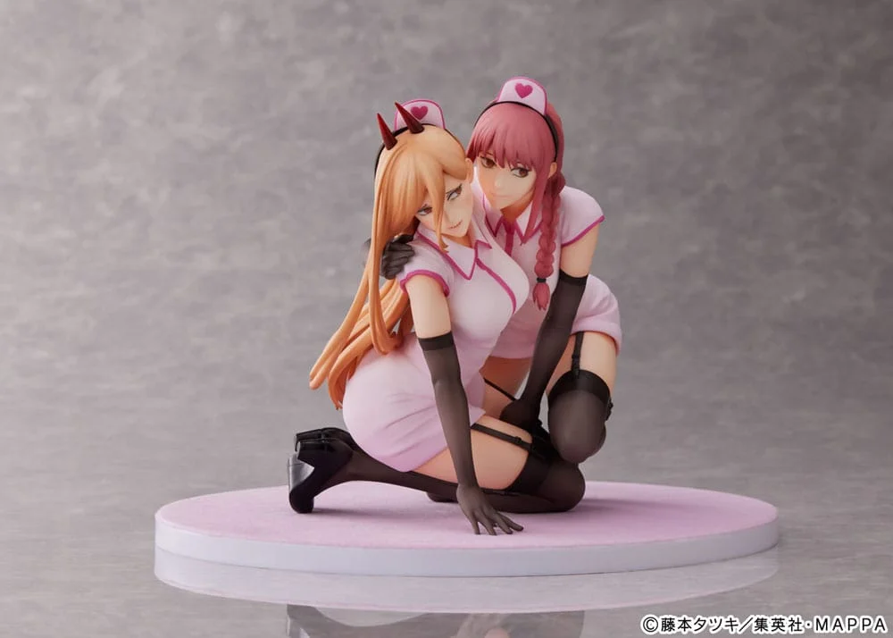Chainsaw Man - Scale Figure - Power & Makima (Nurse Ver.)