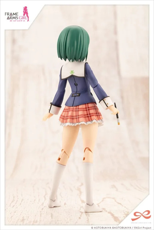 SOUSAI SHOJO TEIEN - Plastic Model Kit - Bukiko Kotobuki (WAKABA GIRLS’ HIGH SCHOOL WINTER CLOTHES Modeler's Edition)