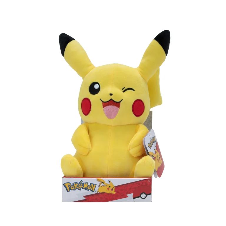 Pok&eacute;mon - Pl&uuml;sch - Pikachu (Winking)