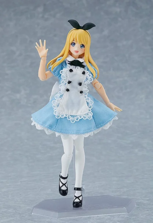 figma Styles - figma - Female Body (Alice) with Dress + Apron Outfit