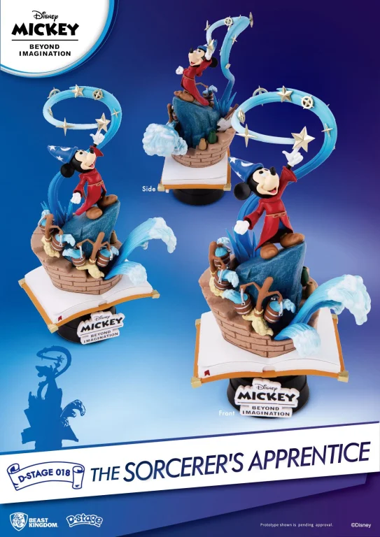 Mickey Mouse - D-Stage - The Sorcerer's Apprentice