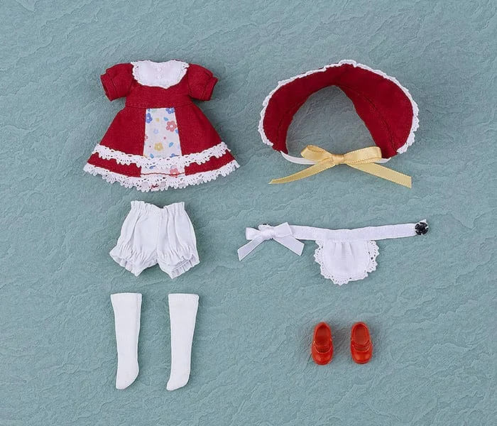 Nendoroid Doll - Zubehör - Outfit Set: Old-Fashioned Dress (Red)