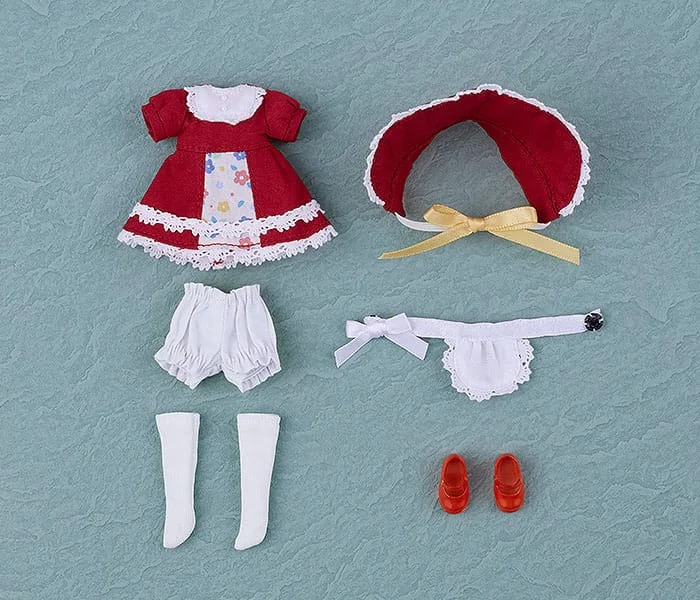 Nendoroid Doll - Zubeh&ouml;r - Outfit Set: Old-Fashioned Dress (Red)