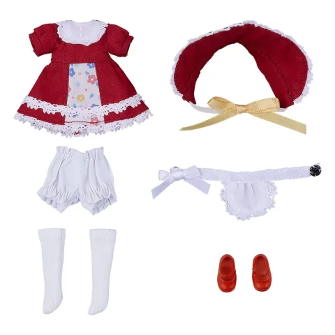 Produktbild zu Nendoroid Doll - Zubeh&ouml;r - Outfit Set: Old-Fashioned Dress (Red)