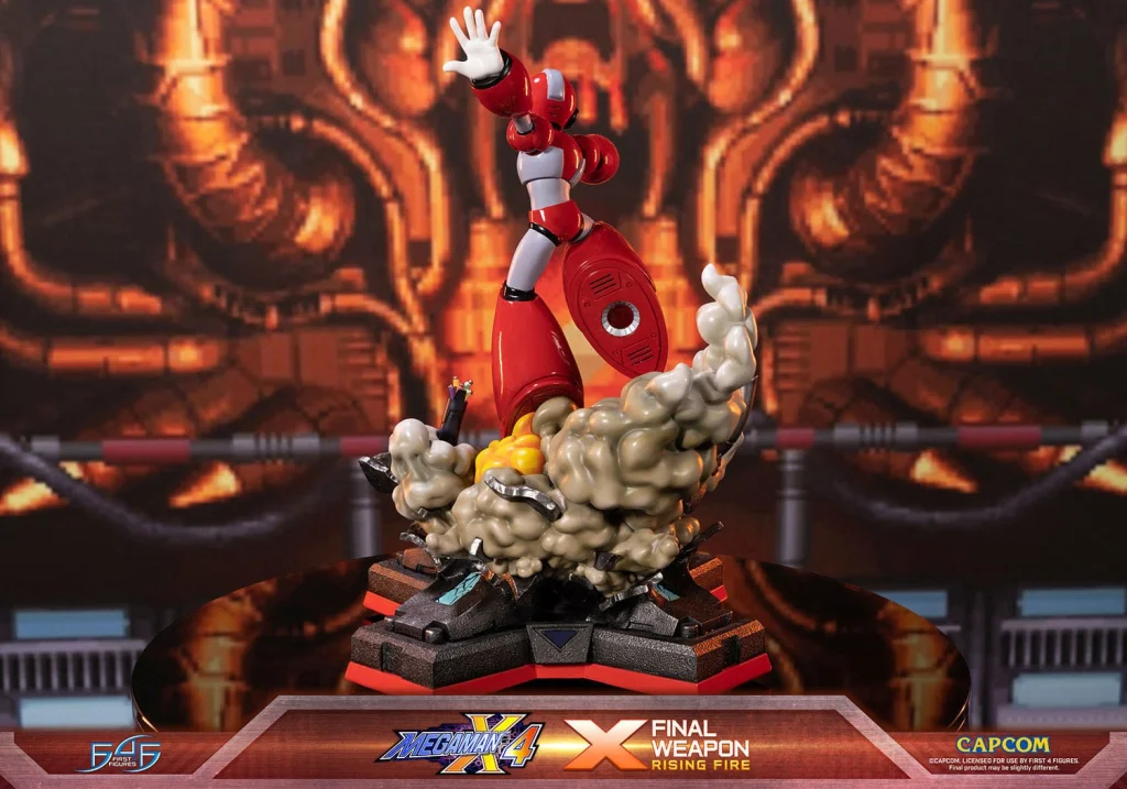 Mega Man - First 4 Figures - X (Finale Weapon Rising Fire)