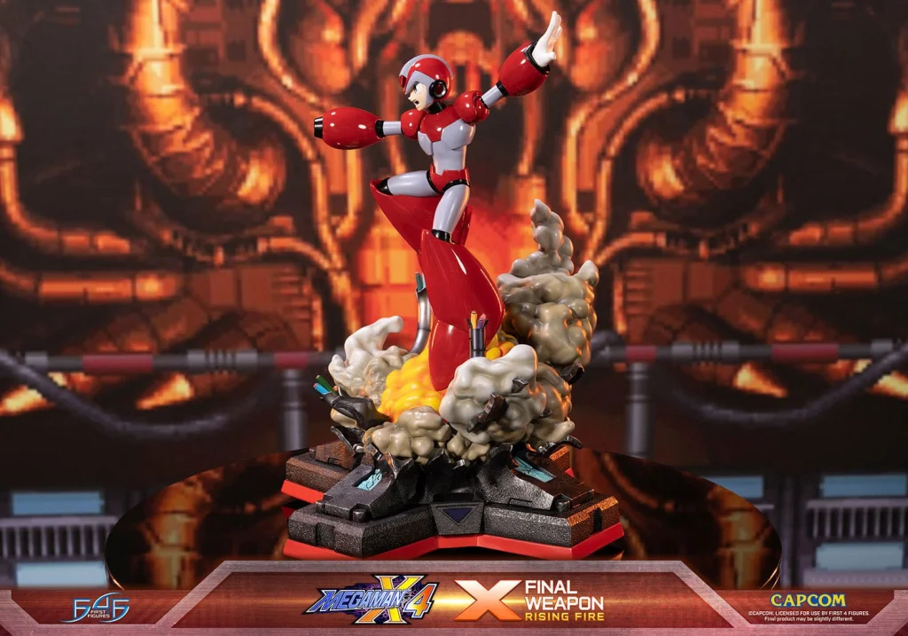 Mega Man - Non-Scale Figure - X (Finale Weapon Rising Fire)
